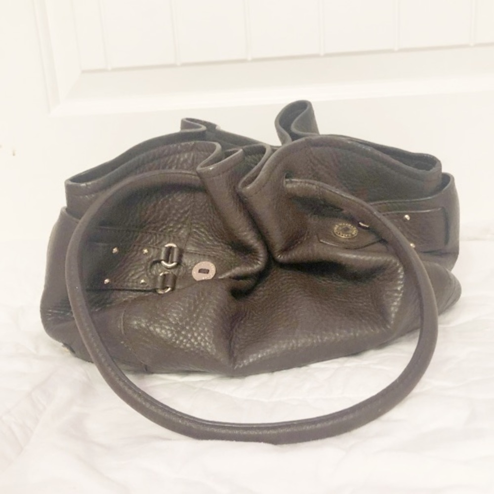 Cole Haan Brown Leather Village Lunch Tote